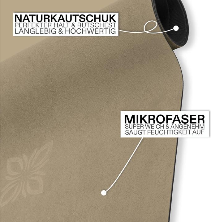 Actual product image Omnana SOFTSENSE yoga mat (4 mm)