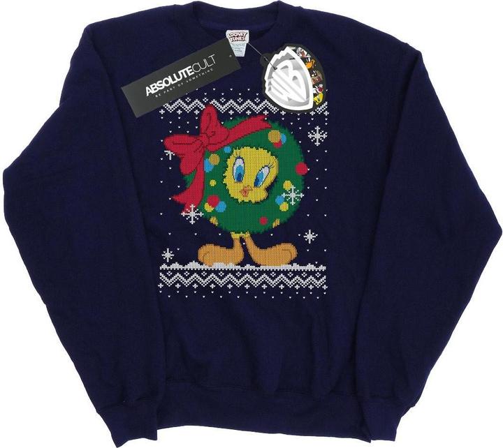 Immagine prodotto Looney Tunes Tweety Pie Christmas Fair Isle Felpa Donna (XXL)