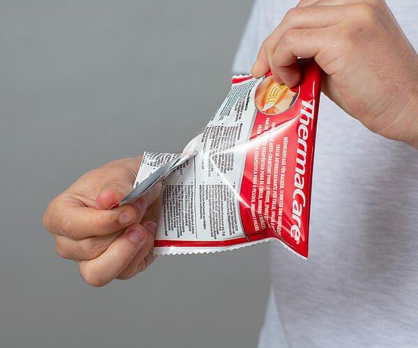 Actual product image Thermacare Heat pad (6 x)