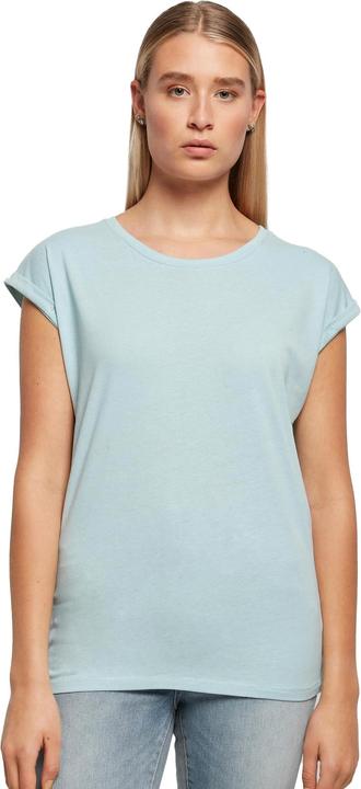 Actual product image Build Your Brand Womens/Ladies Extended Shoulder T-Shirt (L)