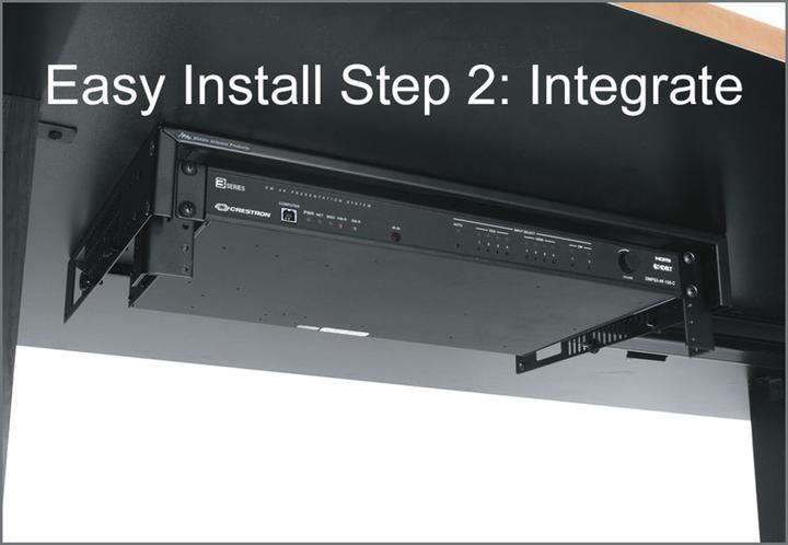 Actual product image Legrand TechBox UTB, 48.30cm (19"), 1-2 U, UTB-A2-14, 48.30cm (19") equipment rack, adjustment range 1U and
