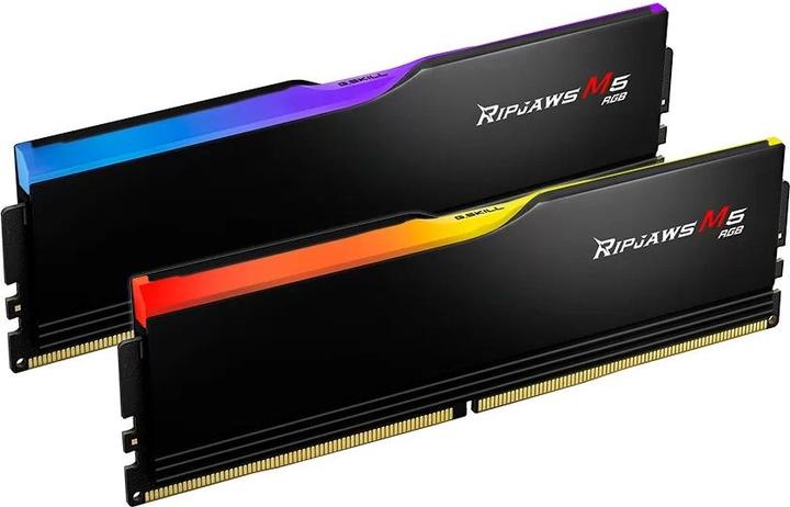 Actual product image G.Skill DIMM 64 GB DDR5-6000 (2x 32 GB) Dual-Kit (schwarz, F5-6000J2836G32GX2-RM5RK, Ripjaws M5, INTEL XMP (2 x 32GB, DDR5 RAM, DIMM)