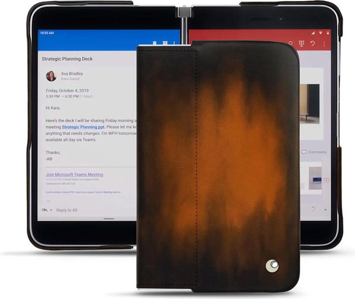 Actual product image Noreve Leather cover (Microsoft Surface Duo)