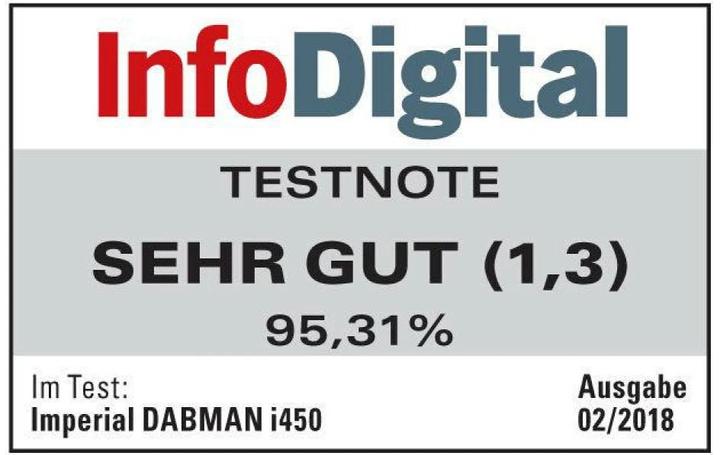 Produktbild Imperial Dabman i450 (Internetradio, DAB+, UKW, FM, Bluetooth, WLAN)