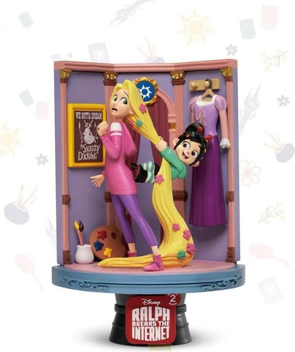 Produktbild Beast Kingdom Ralph reichts - Rapunzel & Vanellope D-Stage
