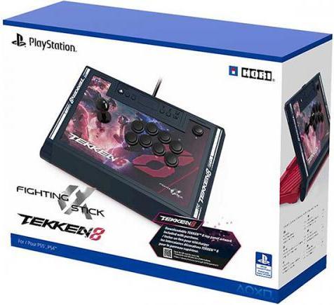 Actual product image HORI Fighting Stick Alpha - Tekken 8 (PC, PS5, PS4)