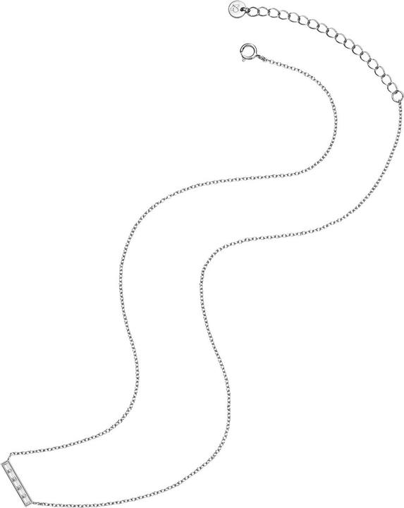 Actual product image Glanzstücke München Ladies Sterling Silver Zirconia silver 40.0 cm base chain + 5.0 cm extension - 30032 (Sterling Silver, 40 - 45 cm)
