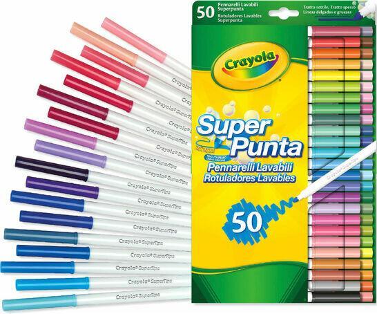 Produktbild Crayola Super Tips (Mehrfarbig, 50 x)