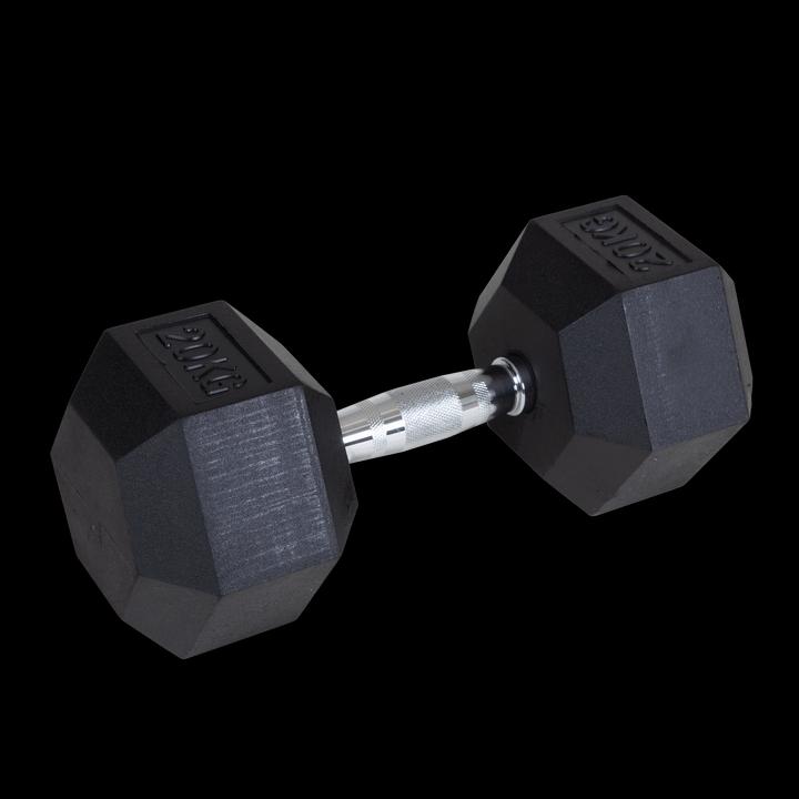 Actual product image Fitcom Hex Dumbbell 20 kg (1 x 20 kg)