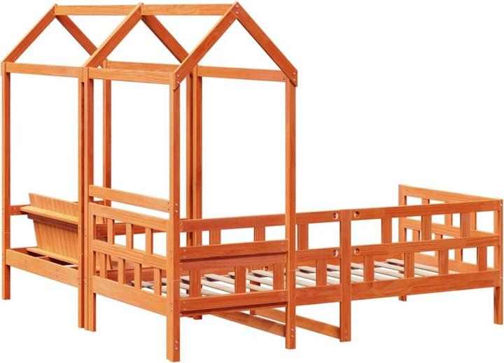 Produktbild VidaXL Tagesbett Set mit Dach (80 x 200 cm)