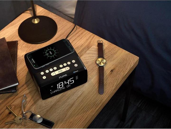 Image du produit Pure Radio-réveil DAB Siesta avec fonction de charge sans fil