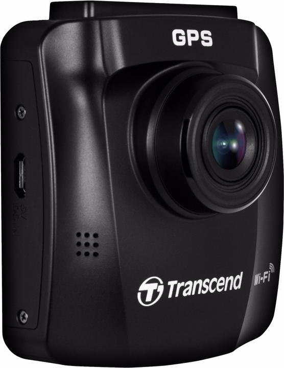 Actual product image Transcend DrivePro 250 incl. 32GB microSDHC TLC (Rechargeable battery, Built-in display, Bluetooth, Wi-Fi, GPS receiver, Full HD)