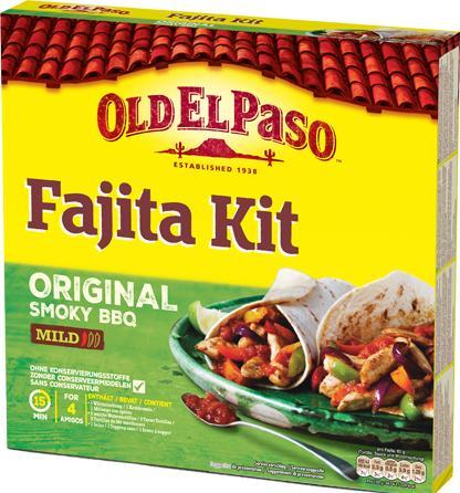 Image du produit Old El Paso Fajita Kit Original 500 g (580 g)