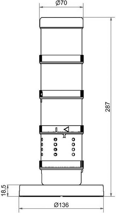 Produktbild Werma CO2-Ampel