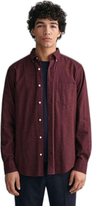 Produktbild GANT hemd flannel melange (S)