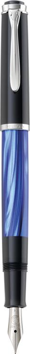 Produktbild Pelikan Füllhalter M205 Blau-Marm. M Etui (Blau-Marmoriert, 1 x)
