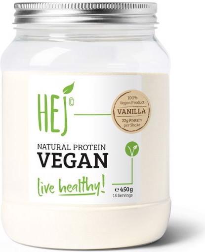Actual product image HEJ Nutrition Protein Vegan (450g) (Chocolate, Vanilla, 1 pcs., 450 g)