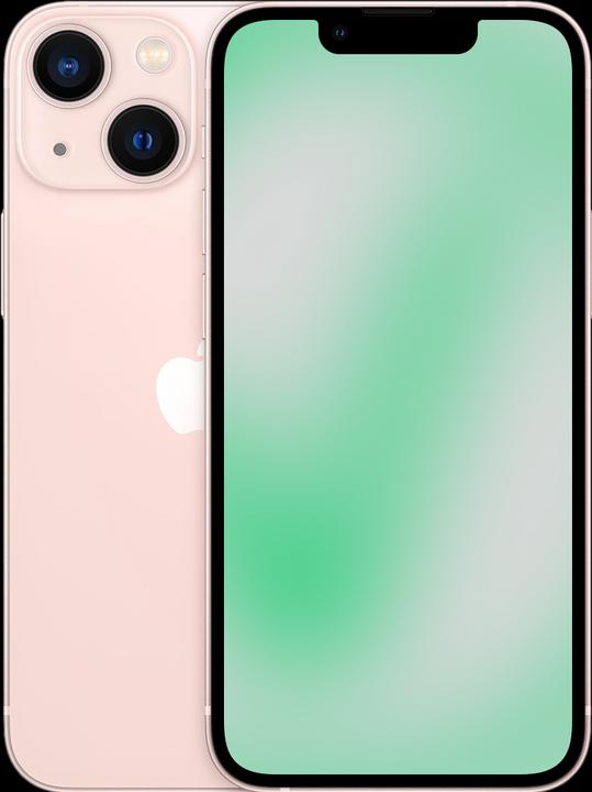 Image du produit Revendo iPhone 13 mini (128 Go, Pink, 5.40", 14 Mpx, SIM + eSIM, B / Très bon)