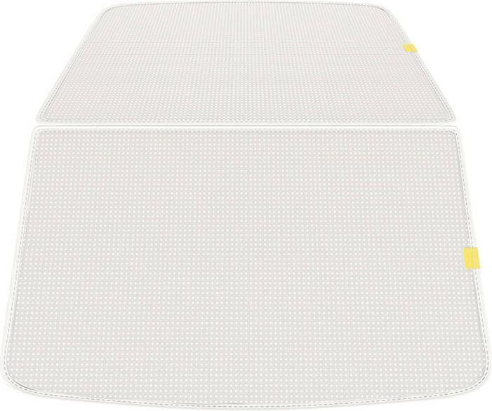 Actual product image Baseus Sunshade for Tesla Model Y T-Space Series - single layer (white)