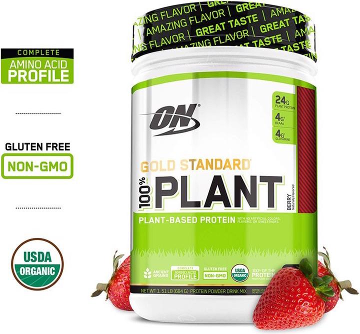 Actual product image Optimum Nutrition Gold Standard 100% Plant (Vanilla, 1 pcs., 684 g)