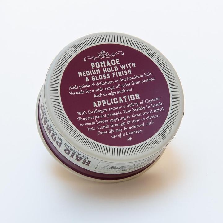 Actual product image Captain Fawcett Classic Pomade - Gloss Finish (Hair pomade, 100 ml)