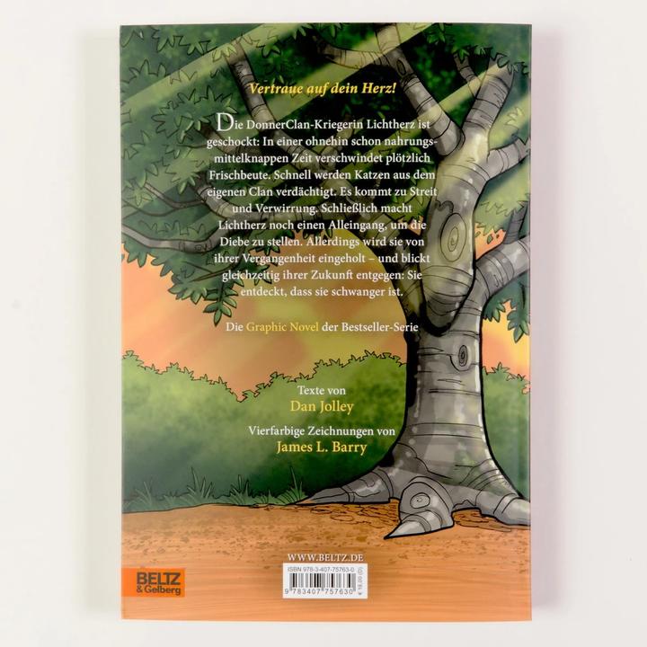 Produktbild Warrior Cats - Der Dieb des DonnerClans (Deutsch, Dan Jolley, Erin Hunter, James L., 2023)