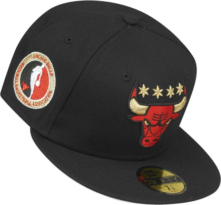 Actual product image New Era 59Fifty Fitted Cap - STARS Chicago Bulls noir (8)