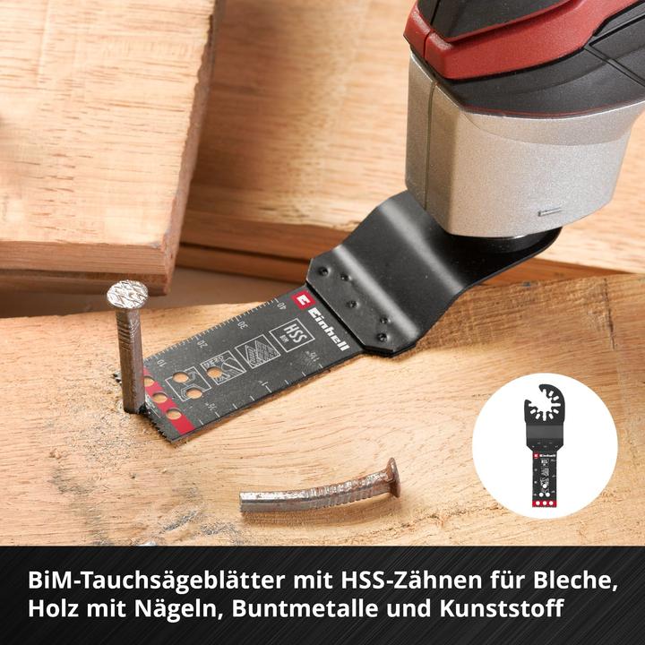 Actual product image Einhell Multitool-Set, 708135, XL-PLUS-Case, 35-teilig
