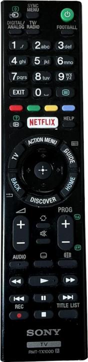 Sony Original remote control RMT-TX100D, 149296311 (Device-specific remote control, Infrared)