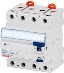 Produktbild Gewiss GWD4539 SD FI 63/0.3 4P B (IR) 4TE FI-Schutzschalter