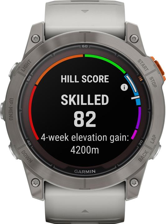 Image du produit Garmin Fenix 7 X PRO GPS Montre multisports, Sapphire Solar Edition, gris (51 mm)