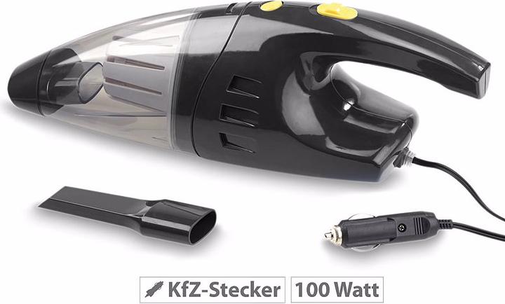 Produktbild Lescars Beutelloser Nass- und Trocken-Auto-Staubsauger