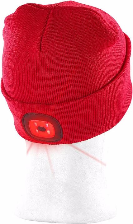 Produktbild Lunartec Strickmütze mit LEDs