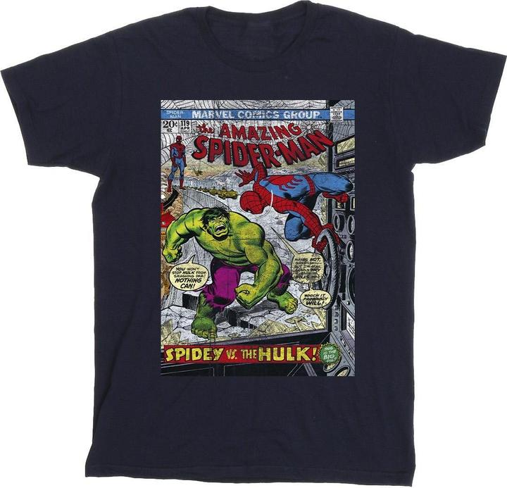 Produktbild SpiderMan VS Hulk Cover TShirt (XXL)