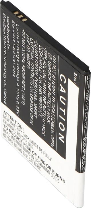 Actual product image CS Cameron Sino Battery KAZAM Tornado 2, Tornado 2 5.0 Battery KTT50, KTT50-GHABD002643