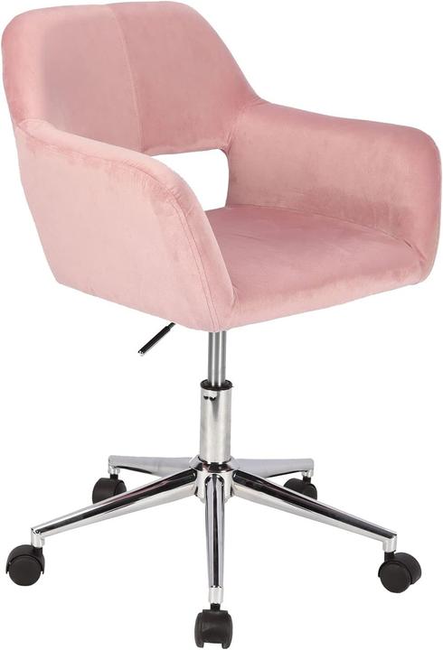 Produktbild Svita Schreibtischstuhl samt rosa