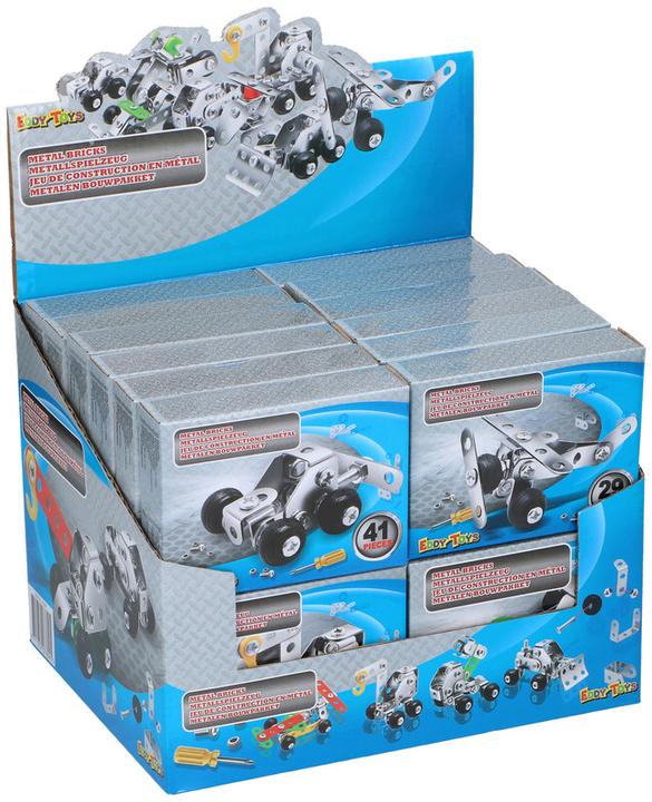Produktbild Eddy Toys Metal Bricks Small assortiert