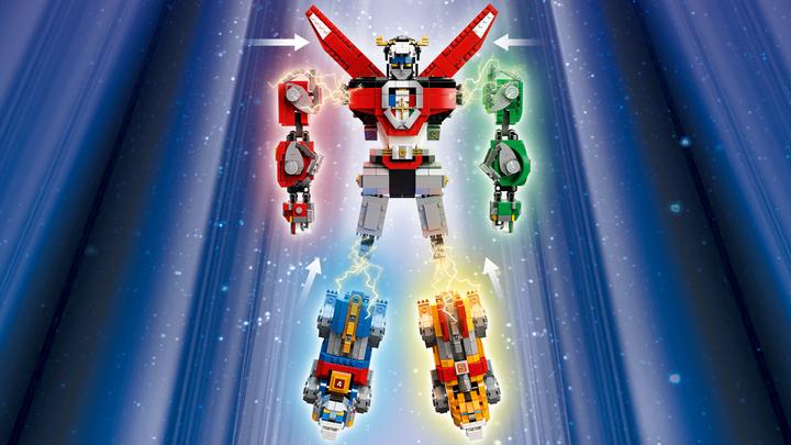 Actual product image LEGO Voltron (21311, LEGO Ideas, LEGO Rare Sets)