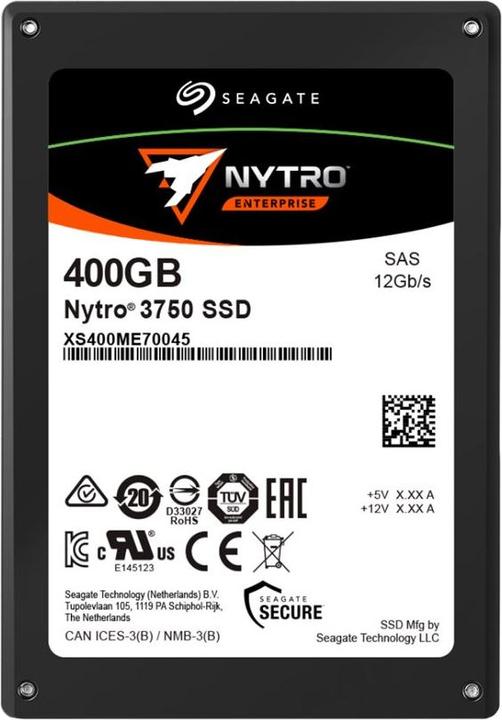 Produktbild Seagate Nytro 3750 SAS SSD D eTLC 400GB (400 GB, 2.5")