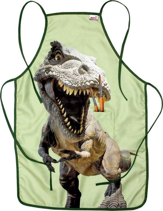 Produktbild Roth Kinderschürze "Tyrannosaurus" 40x60 cm 100% Polyester