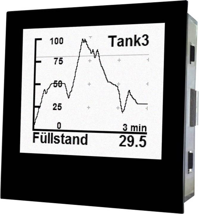 Actual product image TDE Instruments Digital DIN rail meter Digalox Graphic DIN meter for 2x 0/4 20mA with multiple display