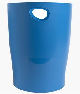 Actual product image Exacompta ECOBIN BEEBLUE - wastepaper bin (15 l)