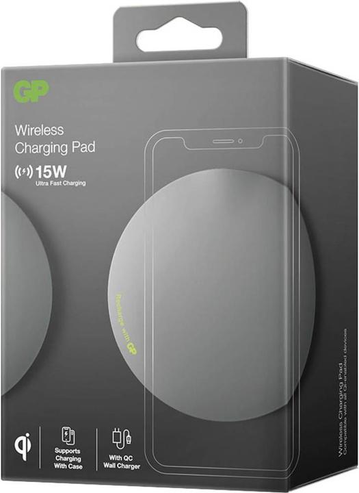 Produktbild GP Batteries Induktions Ladegerät qi 165GREY (15 W)