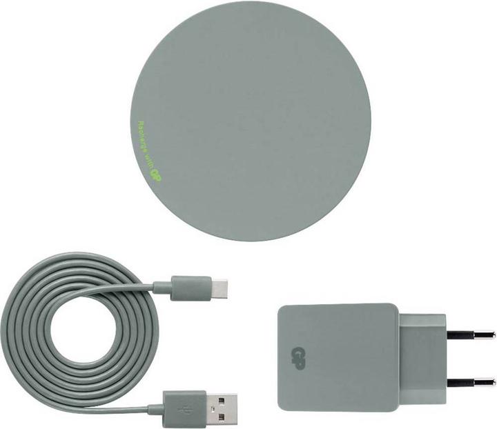 Produktbild GP Batteries Induktions Ladegerät qi 165GREY (15 W)