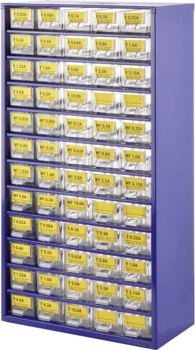 Immagine prodotto Conrad Components Assortimento di fusibili Tubo di vetro fusibile fine 5 x 20 mm (Microfusibile)