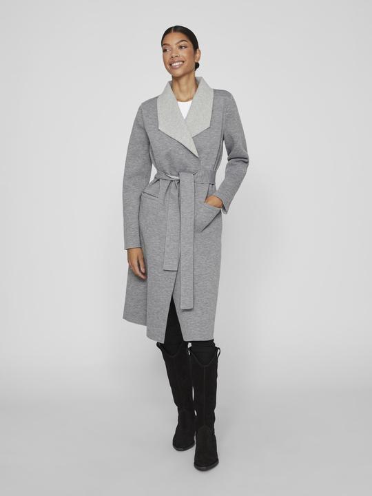 Actual product image Vila Reversible tie belt coat (S)