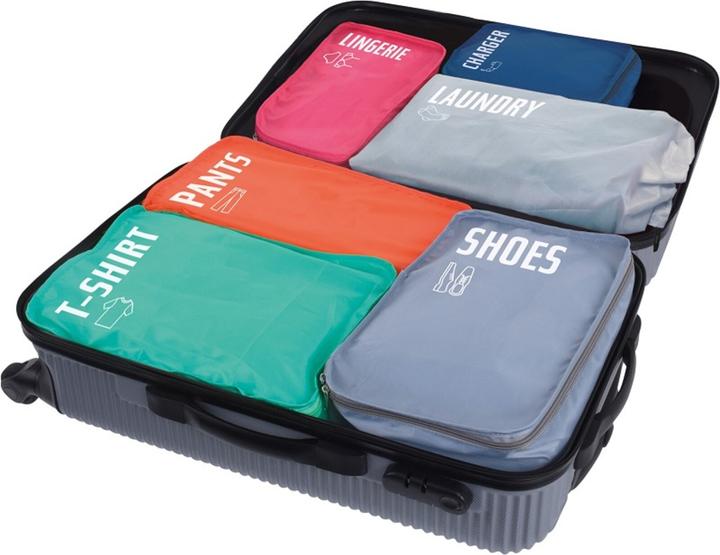 Produktbild ProWorld Koffer Organizer Set, 6tlg. (Packsystem)