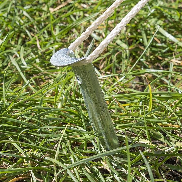 Immagine prodotto ProPlus Picchetto da tenda 22cm mezzo rotondo in metallo