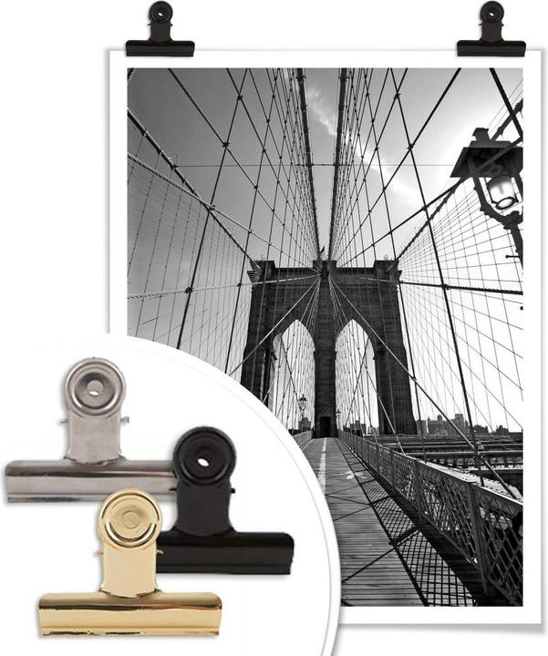Image du produit Trenddeko Perspective du pont de Brooklyn (30 x 40 cm)