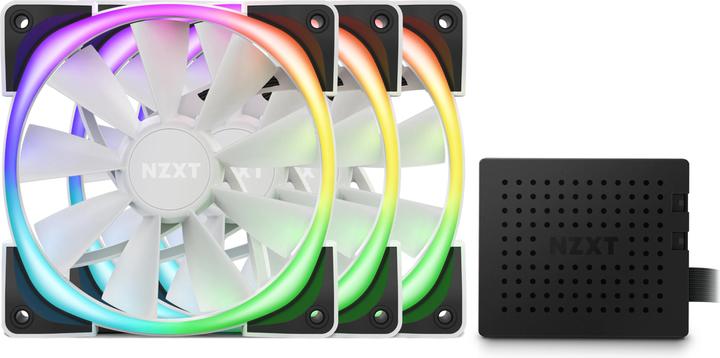 Actual product image NZXT Aer RGB 2 Starter Kit (120 mm, 3 x)